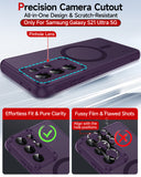 LeYi for Samsung S21-Ultra Case: S21 Ultra Phone Case [Magnet Fit], Raised Camera Guard Slim Matte Translucent Smooth Soft-Touch Funda para S21 Ultra