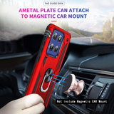 LeYi for Motorola Moto G Stylus 5G 2025 Case, Motorola G Stylus 5G 2025 Phone Case with Glass Screen Protector Replacement, Military-Grade Shockproof Magnetic Ring Stand Cell Android Case Cover