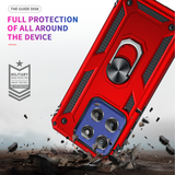 LeYi for Motorola Moto G Stylus 5G 2025 Case, Motorola G Stylus 5G 2025 Phone Case with Glass Screen Protector Replacement, Military-Grade Shockproof Magnetic Ring Stand Cell Android Case Cover
