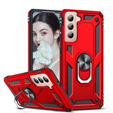LeYi for Samsung Galaxy S21 Phone Case, Samsung S21 Phone Case, Military-Grade Shockproof Magnetic Ring Stand Cell Android Case Cover
