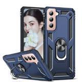LeYi for Samsung Galaxy S21 Phone Case, Samsung S21 Phone Case, Military-Grade Shockproof Magnetic Ring Stand Cell Android Case Cover