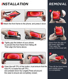 LeYi for Galaxy S21-FE 5G Case: with Screen Protector X 2 & Magnetic Holder Stand, Heavy Duty Protective S21FE Phone Case