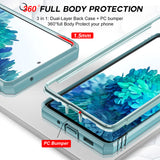 LeYi for Samsung Galaxy S20 FE-5G Phone Case: Samsung S20 FE 5G Case with Screen Protector X 2, Slide Camera Cover with Magnetic Stand, Heavy Duty Shockproof para S 20 FE Case for Women Girl
