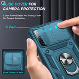 LeYi for Samsung Galaxy S20 FE Phone Case: Samsung Galaxy S20 FE Case with Screen Protector X 1, Slide Camera Cover with Magnetic Stand, Heavy Duty Shockproof para Galaxy S20 FE Case for Women Girl