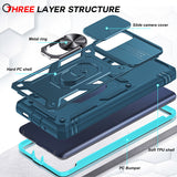 LeYi for Samsung Galaxy S20 FE Phone Case: Samsung Galaxy S20 FE Case with Screen Protector X 1, Slide Camera Cover with Magnetic Stand, Heavy Duty Shockproof para Galaxy S20 FE Case for Women Girl