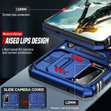 LeYi for Samsung Galaxy S20 Phone Case, with Camera Lens Cover Slider, Ring Stand Holder Military Grade Protective Shockproof Armour Cover for Samsung S20