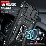 LeYi Compatible for iPhone XR Phone Case: iPhone XR Case with Screen Protector 1 PCS, Heavy Duty Protection para XR Case