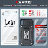 LeYi Compatible for iPhone XR Phone Case: iPhone XR Case with Screen Protector 1 PCS, Heavy Duty Protection para XR Case