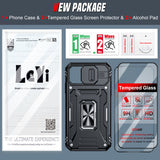 LeYi Compatible for iphone 11 Phone Case: iphone 11 Case with Screen Protector 2 PCS, Heavy Duty Protection para iphone11 Case