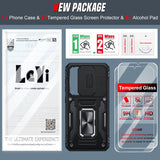 LeYi Compatible for Samsung Galaxy S25 Phone Case: Samsung S25 Case with Screen Protector 2 PCS, Heavy Duty Protection para S25 Case