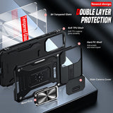 LeYi Compatible for Samsung Galaxy A36 Phone Case: Samsung A56 Case with Screen Protector 2 PCS, Heavy Duty Protection para A36 Case