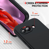 LeYi for Google Pixel 9A Cases, Pixel 9A Cover with Tempered Glass Screen Protectors, Soft Silicone Ultra Slim Shockproof Cover with Anti-Scratch Microfiber Lining Pixel 9A Case