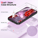 LeYi for Google Pixel 9A Cases, Pixel 9A Cover with Tempered Glass Screen Protectors, Soft Silicone Ultra Slim Shockproof Cover with Anti-Scratch Microfiber Lining Pixel 9A Case