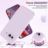 LeYi for Google Pixel 9A Cases, Pixel 9A Cover with Tempered Glass Screen Protectors, Soft Silicone Ultra Slim Shockproof Cover with Anti-Scratch Microfiber Lining Pixel 9A Case
