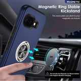 LeYi for Google Pixel 10A Case with Glass Screen Protector and Lens Protector, Shockproof Heavy Duty Protective Slim Fit Google Pixel 10A Cell Phone Case Cover with Rotatable Ring Holder Magnetic Kickstand for Women