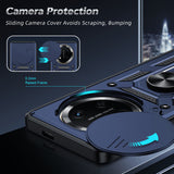 LeYi for Honor Magic 7 Lite 5G Case: Honour Magic 7 Lite Case with Tempered Glass Screen Protector, [Military-Grade] Shockproof Kickstand Phone Cover