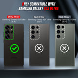 LeYi Compatible for Samsung Galaxy S25 Ultra Phone Case: Samsung S25 Ultra Case with Screen Protector 2 PCS, Heavy Duty Protection para S25 Ultra Case
