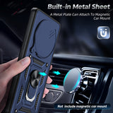 LeYi for Honor Magic 7 Lite 5G Case: Honour Magic 7 Lite Case with Tempered Glass Screen Protector, [Military-Grade] Shockproof Kickstand Phone Cover