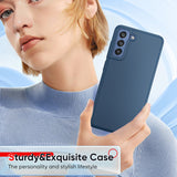 LeYi for Galaxy S21 FE Cases, Samsung S21 FE Cover with Tempered Glass Screen Protectors, Soft Silicone Ultra Slim Shockproof Cover with Anti-Scratch Microfiber Lining S 21FE Case