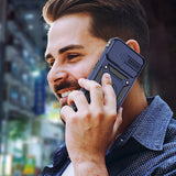 LeYi for iPhone 13 Phone Case: with Slide Camera Cover and Screen Protector, [Military-Grade] Cellphone Case Cover with Magnetic Ring Kickstand for iPhone 13