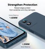 LeYi for Moto G Play 2024 Case, Moto Play 2024 Casewith Soft Liquid Silicone Shockproof, Slim & Anti-Scratch Phone Case for Motorola G Play 2024