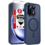 LeYi for OnePlus-15 Case: OnePlus 15 Screen Protector [2 Packs] with One Plus 15 Case, [Mag-Safe Fit] Matte Translucent Soft & Full Body Shockproof Funda para One Plus15 Unlocked Accessories