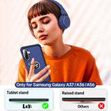LeYi for Samsung Galaxy A56 5G Case with Glass Screen Protector and Lens Protector, Shockproof Heavy Duty Protective Slim Fit Samsung Galaxy A56 5G Cell Phone Case Cover with Rotatable Ring Holder Magnetic Kickstand for Women