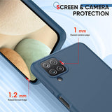 LeYi for Galaxy A12 Cases, Samsung A12 Cover with Tempered Glass Screen Protectors, Soft Silicone Ultra Slim Shockproof Cover with Anti-Scratch Microfiber Lining Samsung Galaxy A12 Case