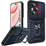 LeYi for Honor 400 Pro 5G Case:Honour 400 Pro Case with Tempered Glass Screen Protector, [Military-Grade] Shockproof Kickstand Funda para