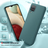 LeYi for Galaxy A12 Cases, Samsung A12 Cover with Tempered Glass Screen Protectors, Soft Silicone Ultra Slim Shockproof Cover with Anti-Scratch Microfiber Lining Samsung Galaxy A12 Case