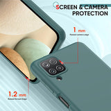 LeYi for Galaxy A12 Cases, Samsung A12 Cover with Tempered Glass Screen Protectors, Soft Silicone Ultra Slim Shockproof Cover with Anti-Scratch Microfiber Lining Samsung Galaxy A12 Case