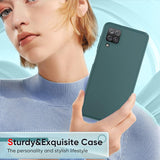 LeYi for Galaxy A12 Cases, Samsung A12 Cover with Tempered Glass Screen Protectors, Soft Silicone Ultra Slim Shockproof Cover with Anti-Scratch Microfiber Lining Samsung Galaxy A12 Case
