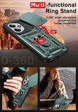 LeYi for Honor 400 5G Case:Honor 400 5G Case with Tempered Glass Screen Protector, [Military-Grade] Shockproof Kickstand Funda para