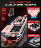 LeYi for Moto Edge-2026 Case: with Slide Camera Cover and Screen Protector, [Military-Grade] Cellphone Case Cover with Magnetic Ring Kickstand for Moto Edge 2026
