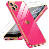 LeYi for iPhone 11 Pro Max Case: with Tempered Glass Screen Protector [2 Pcs]+ Full Camera Lens Protection