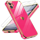 LeYi for iPhone 11 Case: with Tempered Glass Screen Protector [2 Pcs]+ Full Camera Lens Protection