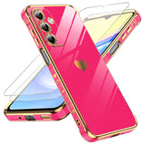 LeYi for Samsung Galaxy A16 5G Case: with Tempered Glass Screen Protector [2 Pcs]+ Full Camera Lens Protection