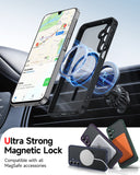 LeYi for Samsung Galaxy A16-5G Phone Case: Samsung A16 5G Case [Magnet Fit] [Full Camera Protection] with Screen Protector, Slim Matte Translucent Soft-Touch, Protection Funda para A 16