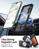 LeYi for Samsung Galaxy A17-5G Phone Case: Samsung A17 5G Case [Magnet Fit] [Full Camera Protection] with Screen Protector, Slim Matte Translucent Soft-Touch, Protection Funda para A 17