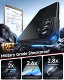 LeYi for Samsung Galaxy A17-5G Phone Case: Samsung A17 5G Case [Magnet Fit] [Full Camera Protection] with Screen Protector, Slim Matte Translucent Soft-Touch, Protection Funda para A 17