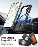 LeYi for Samsung Galaxy A26-5G Phone Case: Samsung A26 5G Case [Magnet Fit] [Full Camera Protection] with Screen Protector, Slim Matte Translucent Soft-Touch, Protection Funda para A 26