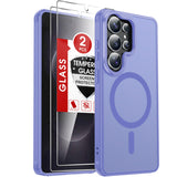 LeYi for Samsung Galaxy S26 Ultra Case: Compatible with Mag-Safe with Screen Protector, Military-Grade Matte Translucent Soft-Touch Skin Funda para S 26 Ultra