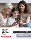 LeYi for Revvl-8 Phone Case: [Mag-Safe Fit] with Screen Protector & Raised Camera Guard, Matte Translucent Slim Translucent Soft-Touch Protective para Tmobile Revvl 8 Case