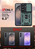 LeYi for Samsung Galaxy S26 Case: Samsung Galaxy S26 Case with Tempered Glass Screen Protector, [Military-Grade] Shockproof Kickstand Funda para