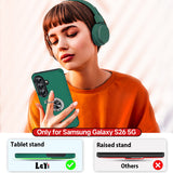 LeYi for Samsung Galaxy S26 Case with Glass Screen Protector and Lens Protector, Shockproof Heavy Duty Protective Slim Fit Samsung Galaxy S26 Cell Phone Case Cover with Rotatable Ring Holder Magnetic Kickstand for Women