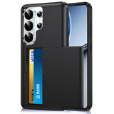 LeYi for Galaxy-S26-Ultra Case with Card Holder: Wallet Phone Funda para for Samsung S26ultra Cover Rugged Heavy Duty Military Grade Shockproof Samsungs26 Ultra Cases Black