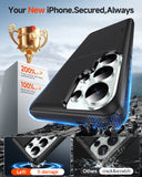 LeYi for Galaxy-S26-Ultra Case with Card Holder: Wallet Phone Funda para for Samsung S26ultra Cover Rugged Heavy Duty Military Grade Shockproof Samsungs26 Ultra Cases Black