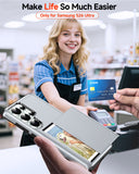 LeYi for Galaxy-S26-Ultra Case with Card Holder: Wallet Phone Funda para for Samsung S26ultra Cover Rugged Heavy Duty Military Grade Shockproof Samsungs26 Ultra Cases Black