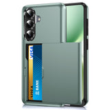 LeYi for Galaxy-S26 Case with Card Holder: Wallet Phone Funda para for Samsung S26 Cover Rugged Heavy Duty Military Grade Shockproof Samsungs26 Cases Black