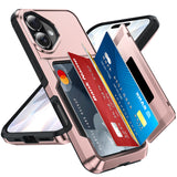 LeYi for iPhone-17- Wallet Case: Card Holder Cover Funda para Military Grade Heavy Duty Protective Women Phone17 case